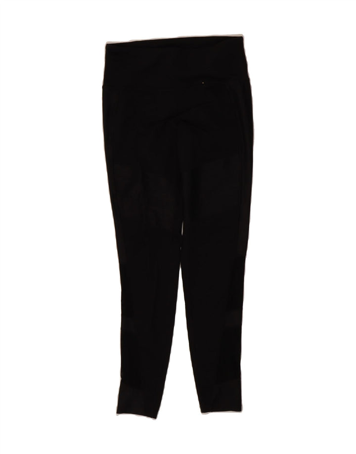 ATHLETA Womens Leggings UK 10 Small  Black Nylon Vintage Athleta and Second-Hand Athleta from Messina Hembry 