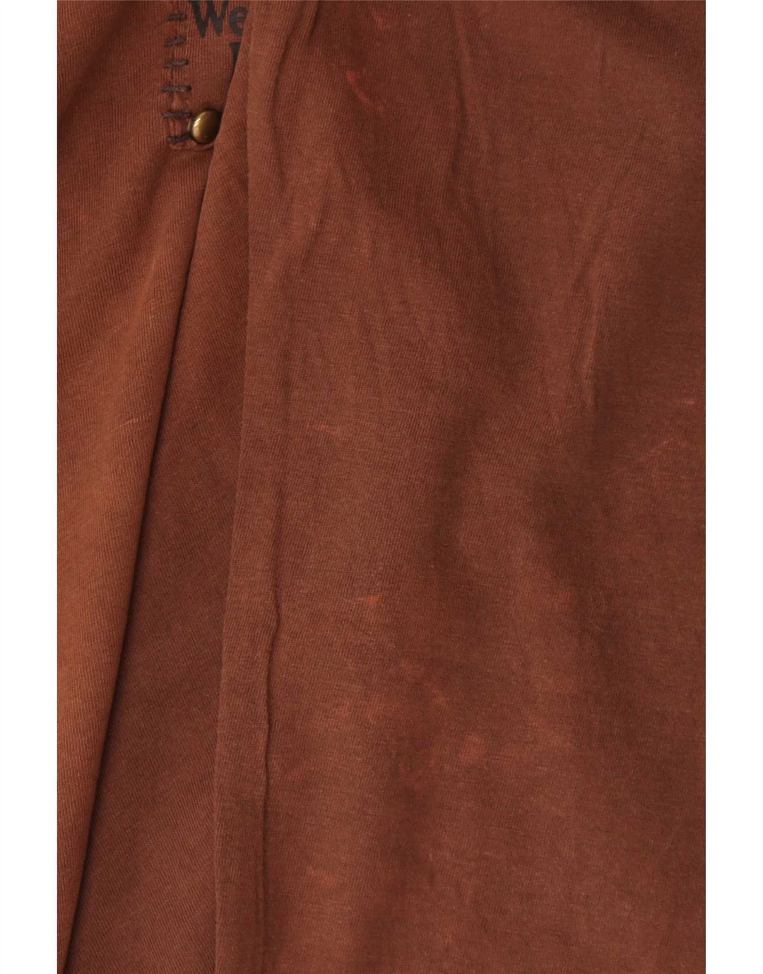 Bromfield Herren Top Langarm 2XL Braun Baumwolle
