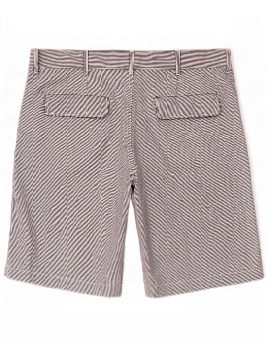 Benetton Herren Freizeitshorts IT 48 Medium W38 Blau gestreift
