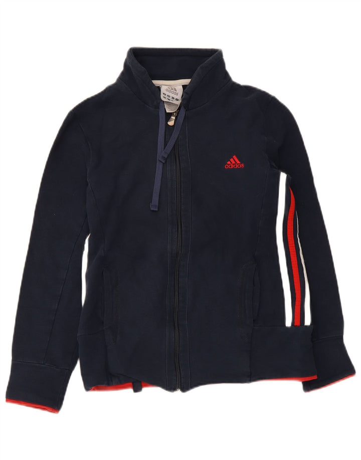 Adidas Jungen Regular Fit Trainingsanzug Top Jacke 9–10 Jahre Small Marineblau