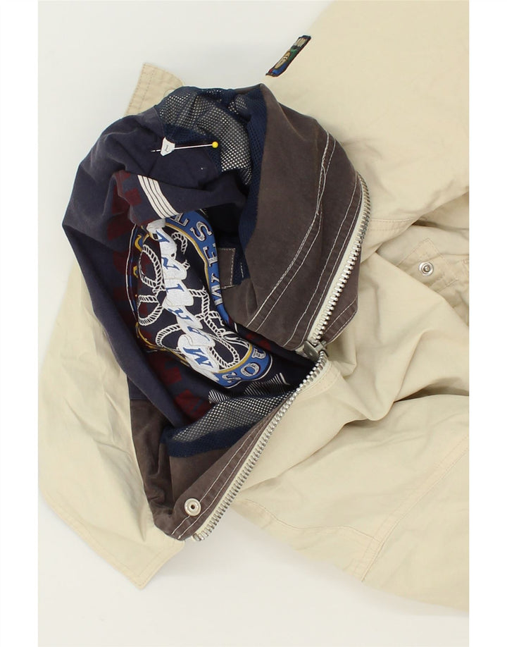 NAVIGARE Mens Bomber Jacket UK 42 XL White Vintage Navigare and Second-Hand Navigare from Messina Hembry 