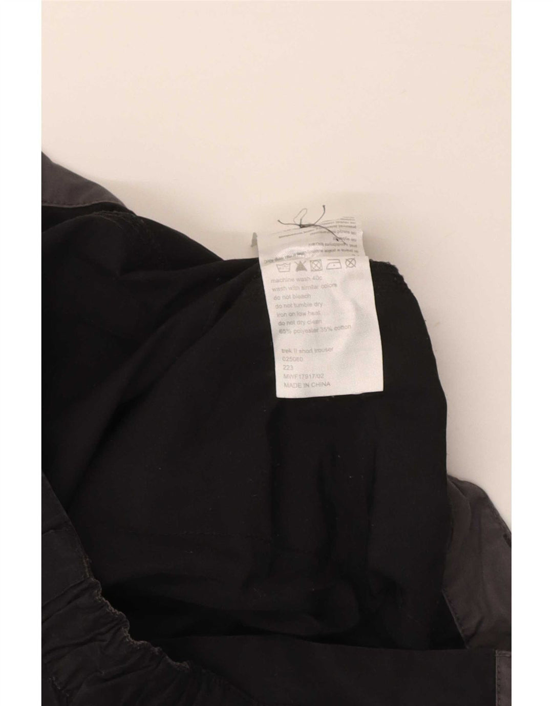 Mountain Warehouse Gerade Herren-Cargohose, W32, L30, Schwarz, Polyester