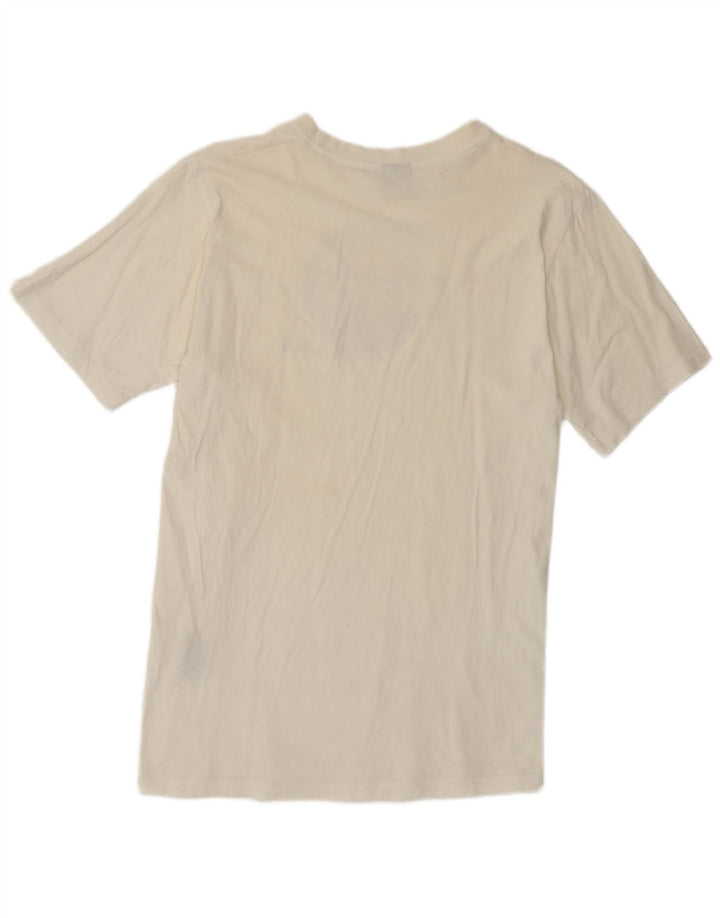 Kappa Herren-T-Shirt mit Grafik, mittelweiße Baumwolle