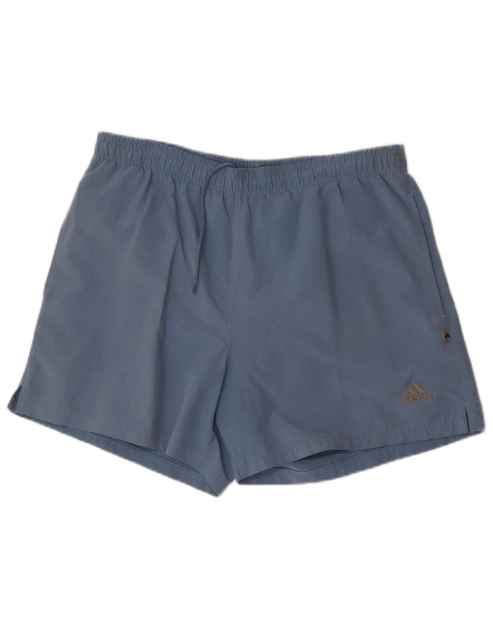 Adidas Herren Sportshorts, groß, aus blauem Polyester