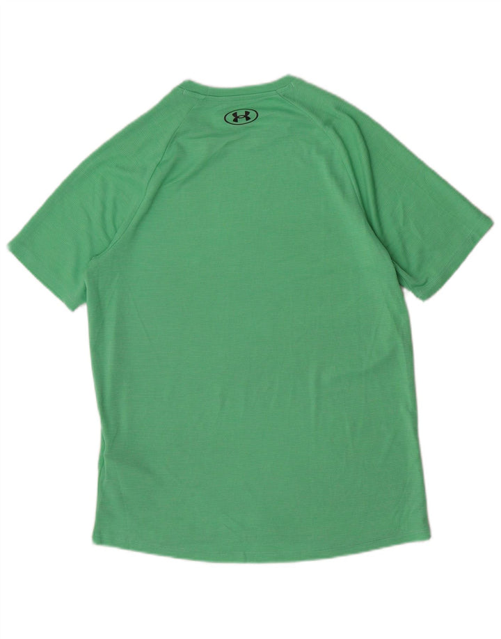 Under Armour Herren T-Shirt Top Small Grün Polyester