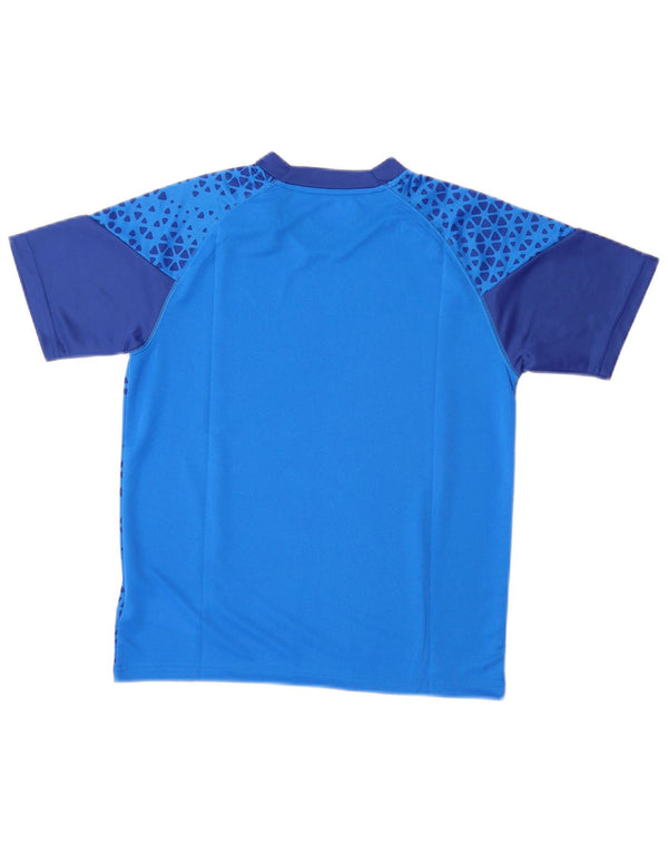 Puma T-Shirt für Jungen, 11–12 Jahre, blau, geometrisch, Polyester
