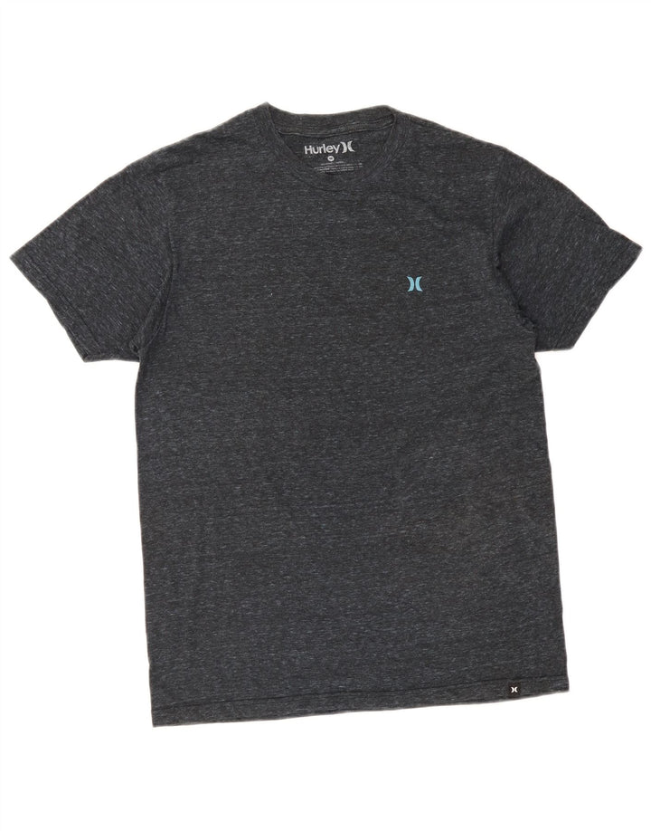 Hurley Herren-T-Shirt mit Grafik, mittelgraue Baumwolle