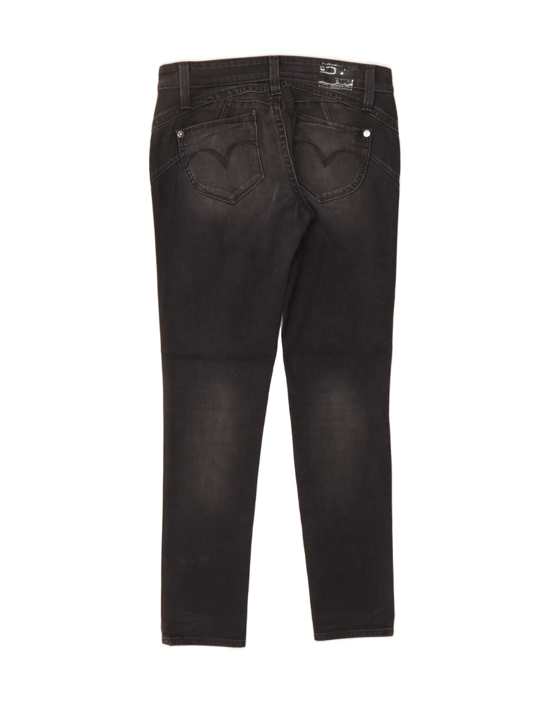LEVI'S Womens Skinny Jeans W30 L31 Black Cotton Vintage Levi's and Second-Hand Levi's from Messina Hembry 