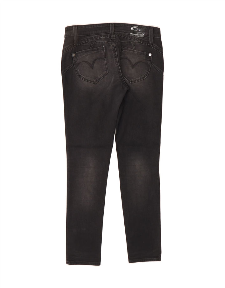 LEVI'S Womens Skinny Jeans W30 L31 Black Cotton Vintage Levi's and Second-Hand Levi's from Messina Hembry 