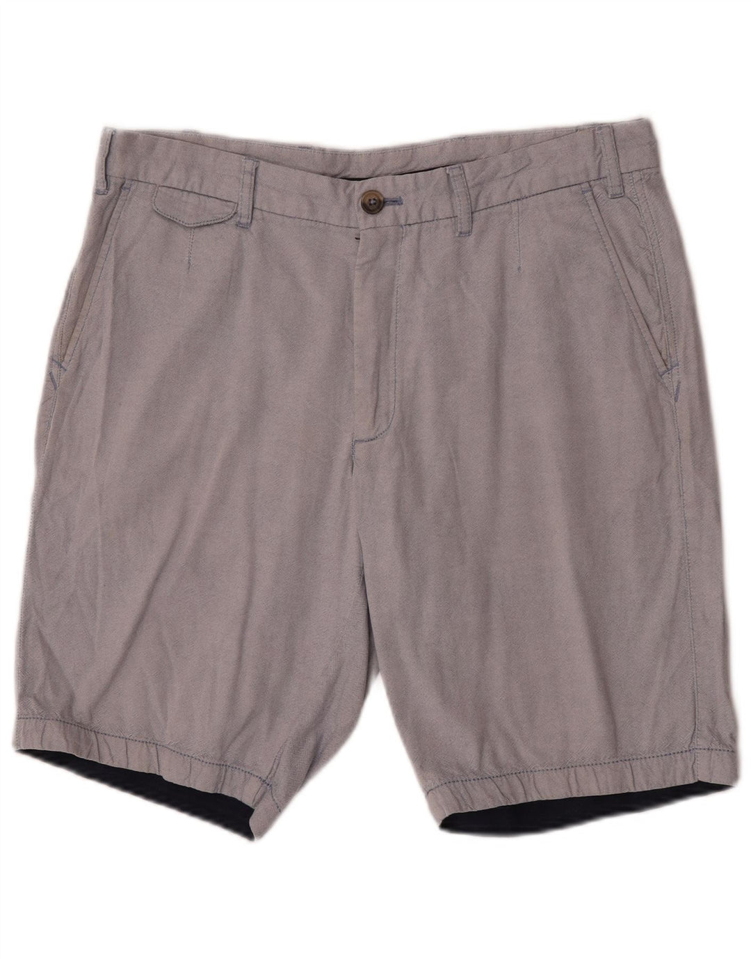 Massimo Dutti Herren Chinoshorts EU 44 Large W34 Blau