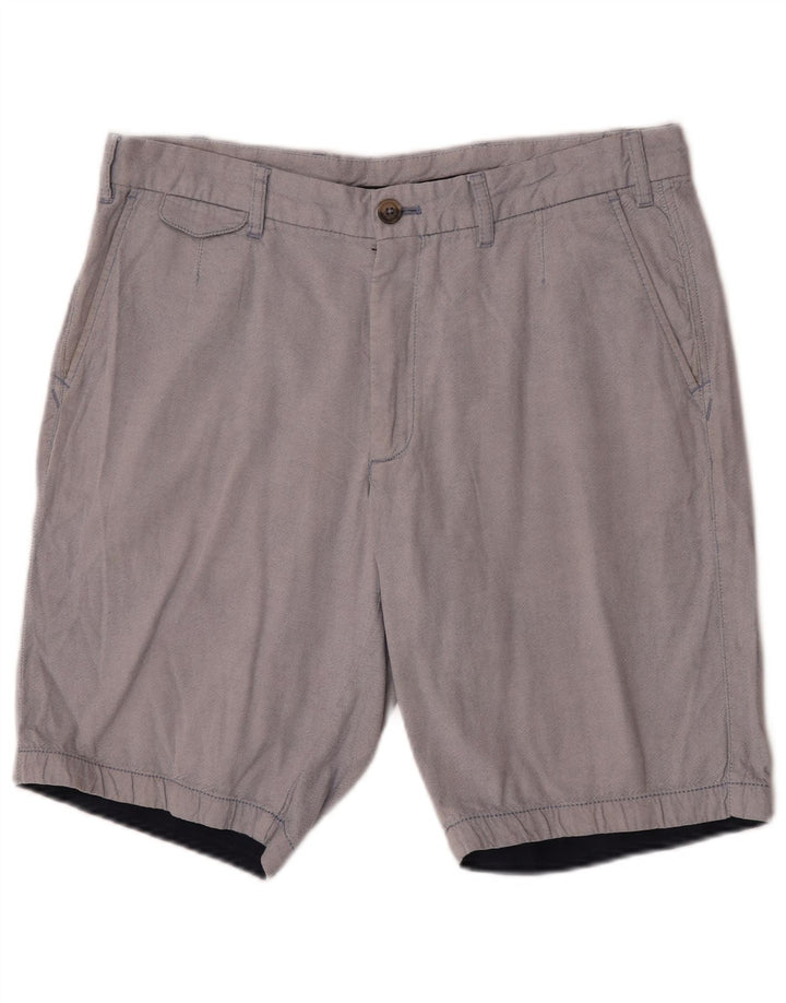 Massimo Dutti Herren Chinoshorts EU 44 Large W34 Blau