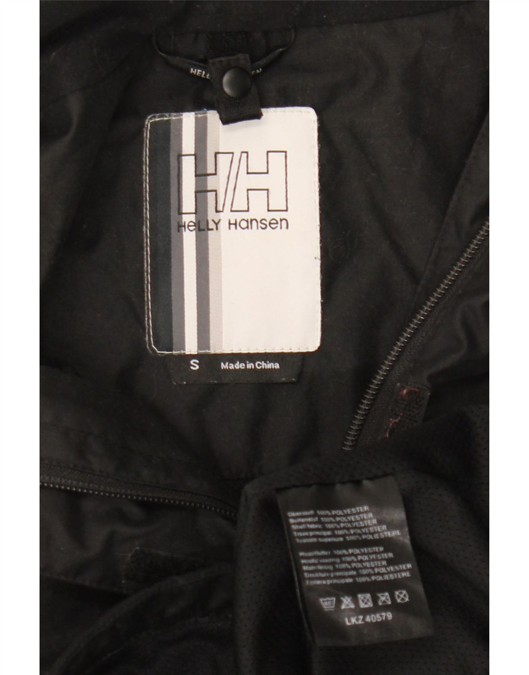 Helly Hansen Damen Übergroße Windjacke mit Kapuze, UK 10, Größe S, Schwarz