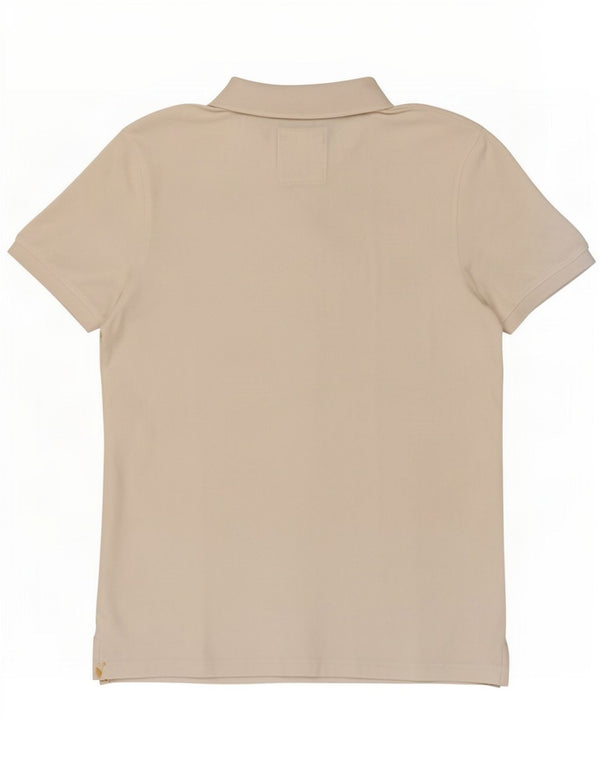 Crew Clothing Herren-Poloshirt aus mittelweißer Baumwolle