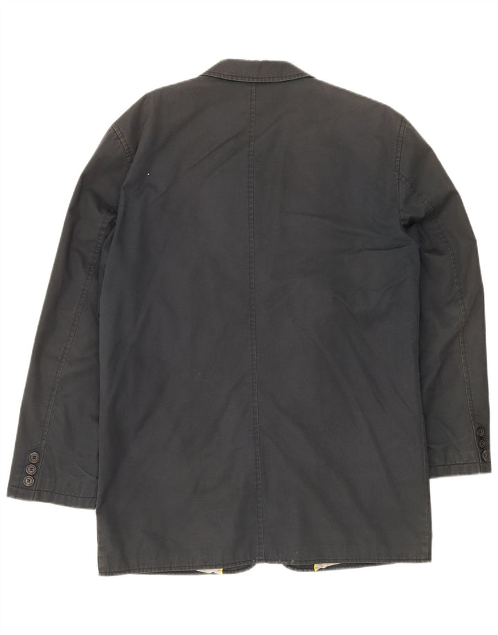 Camel Active Herren-Blazer mit 3 Knöpfen, IT 50, große graue Baumwolle