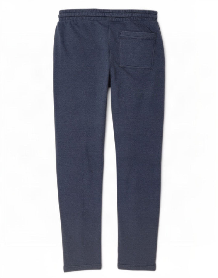 Marks & Spencer Herren-Trainingshose mit normaler Passform, mittelblaue Baumwolle