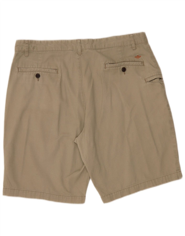 Dockers Herren Cargoshorts W36 Large Khaki Baumwolle
