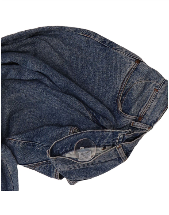 WRANGLER Mens Tapered Jeans W31 L32 Blue Cotton