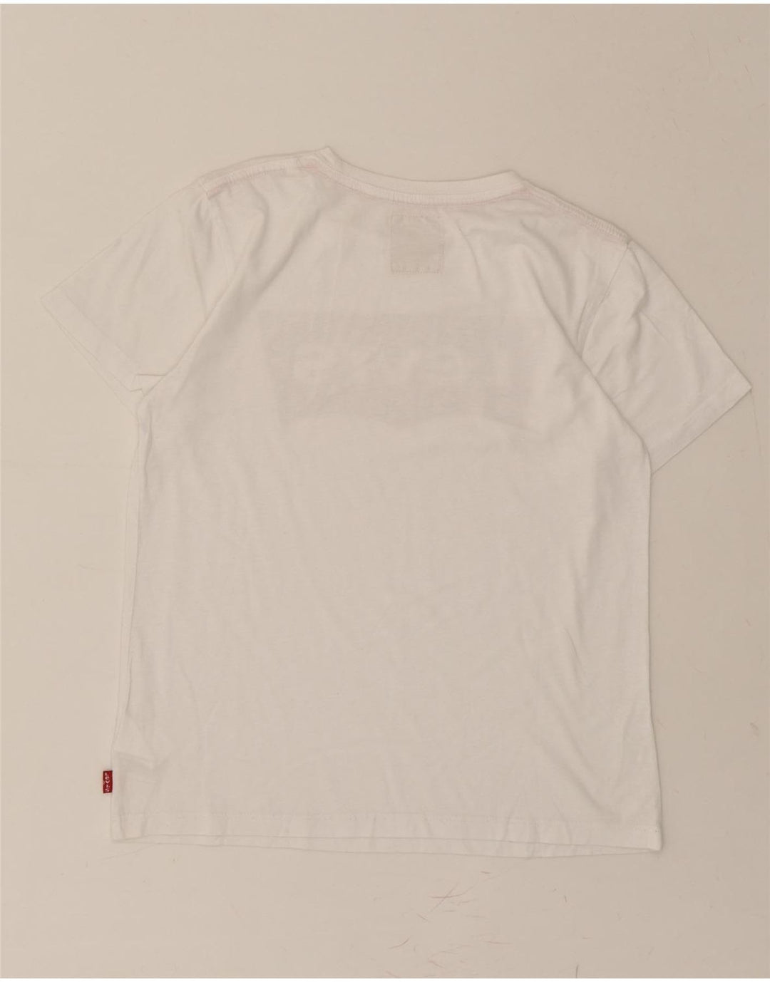 LEVI'S Boys Graphic T-Shirt Top 11-12 Years White Cotton Vintage Levi's and Second-Hand Levi's from Messina Hembry 