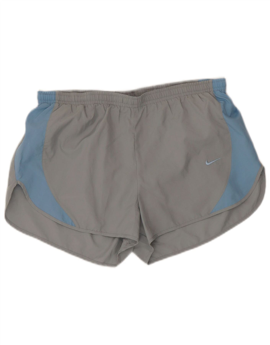 Nike Herren Dri Fit Sportshorts Mittelgraues Colourblock-Polyester