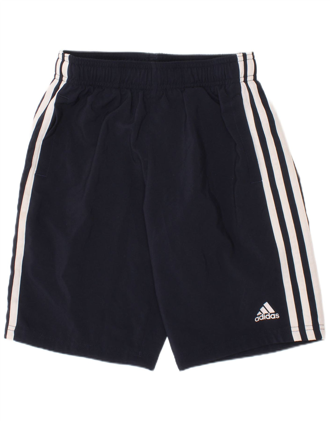 Adidas Sportshorts für Jungen, 9–10 Jahre, Marineblau, Polyester