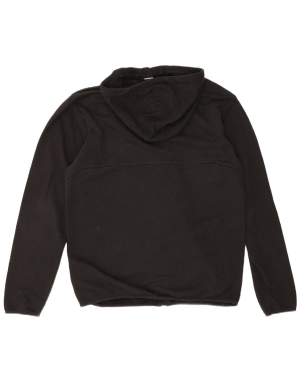 Puma Herren-Kapuzenpullover mit Reißverschluss, mittelschwarz, Baumwolle