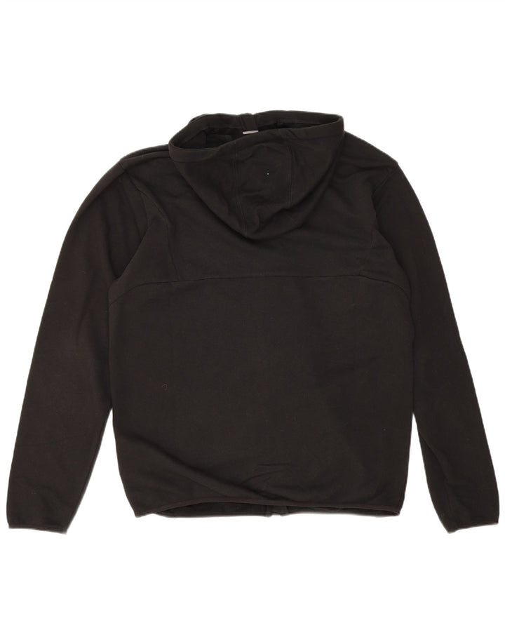 Puma Herren-Kapuzenpullover mit Reißverschluss, mittelschwarz, Baumwolle