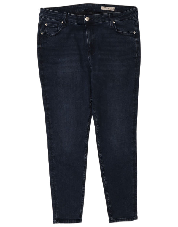 Marks & Spencer Damen The Ivy Skinny Jeans UK 18 XL W36 L28 Blau