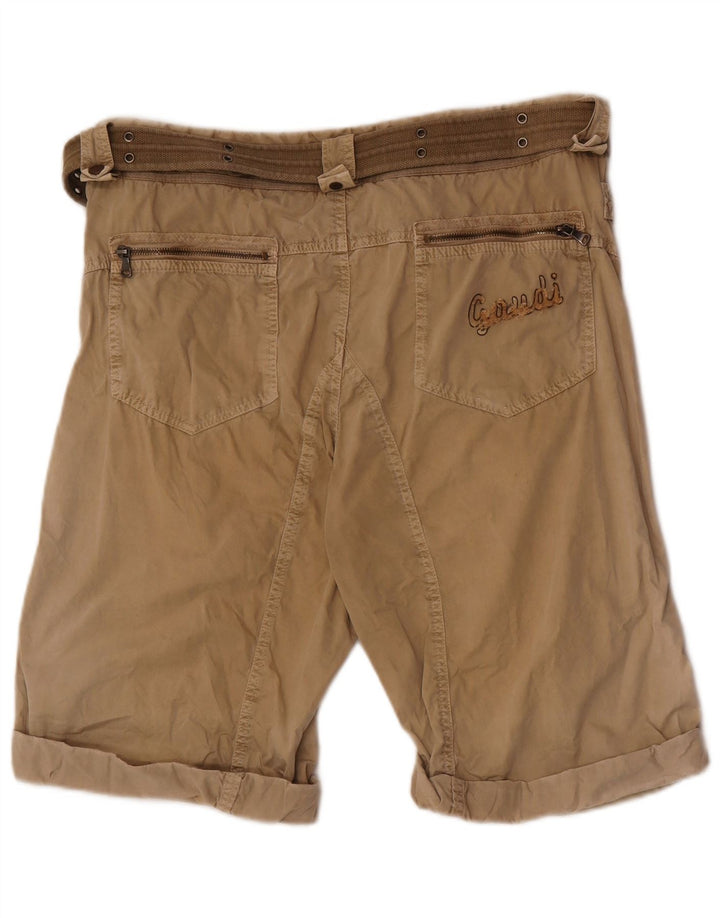 Gaudi Herren Cargoshorts IT 52 XL W38 Beige Baumwolle