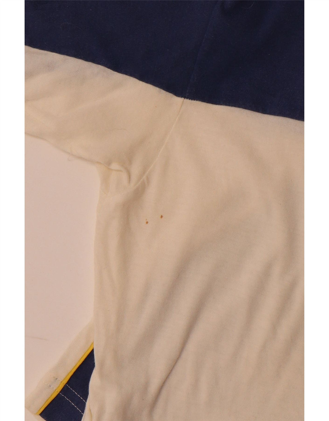 COLMAR Herren Grafik-T-Shirt-Oberteil, Mittelweiß, Colourblock-Baumwolle, Sport