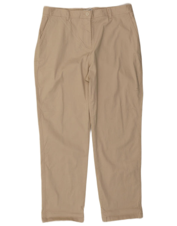 Joules Damen Tapered Chino Hose UK 16 Large W34 L29 Beige Baumwolle