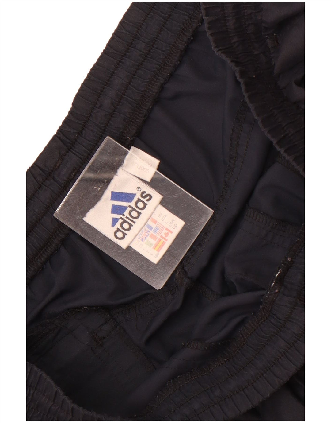 Adidas Herren-Trainingshose, groß, marineblau, Polyester