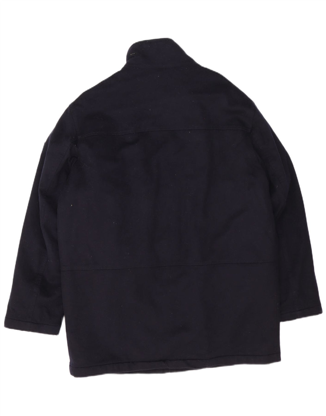 Amerigo Vespucci Herren-Windbreaker-Mantel UK 40 Large Marineblau