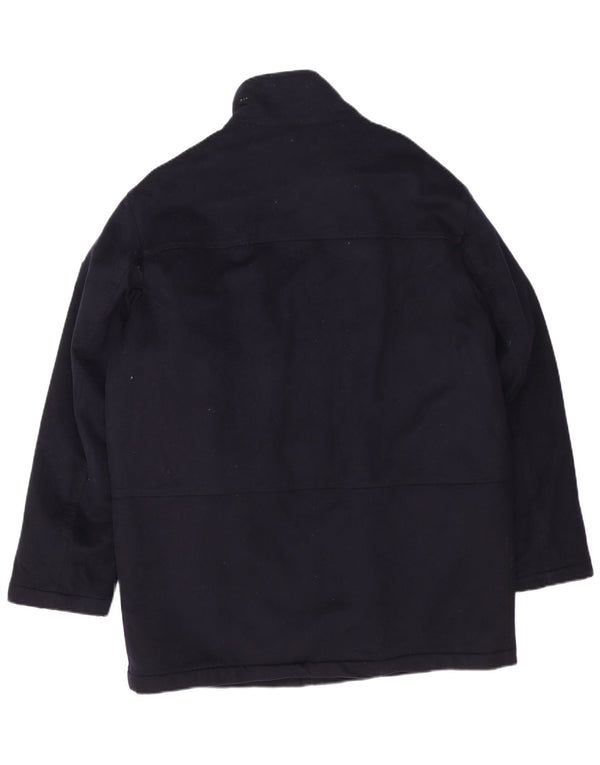 Amerigo Vespucci Mens Windbreaker Coat UK 40 Large Navy Blue