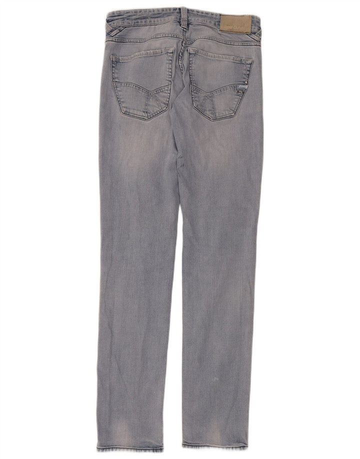 Gas Damen Slim Jeans W30 L34 Blaue Baumwolle