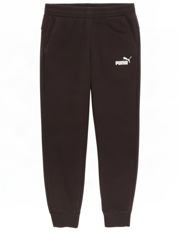 Puma Damen-Trainingshose, Jogginghose, groß, schwarze Baumwolle