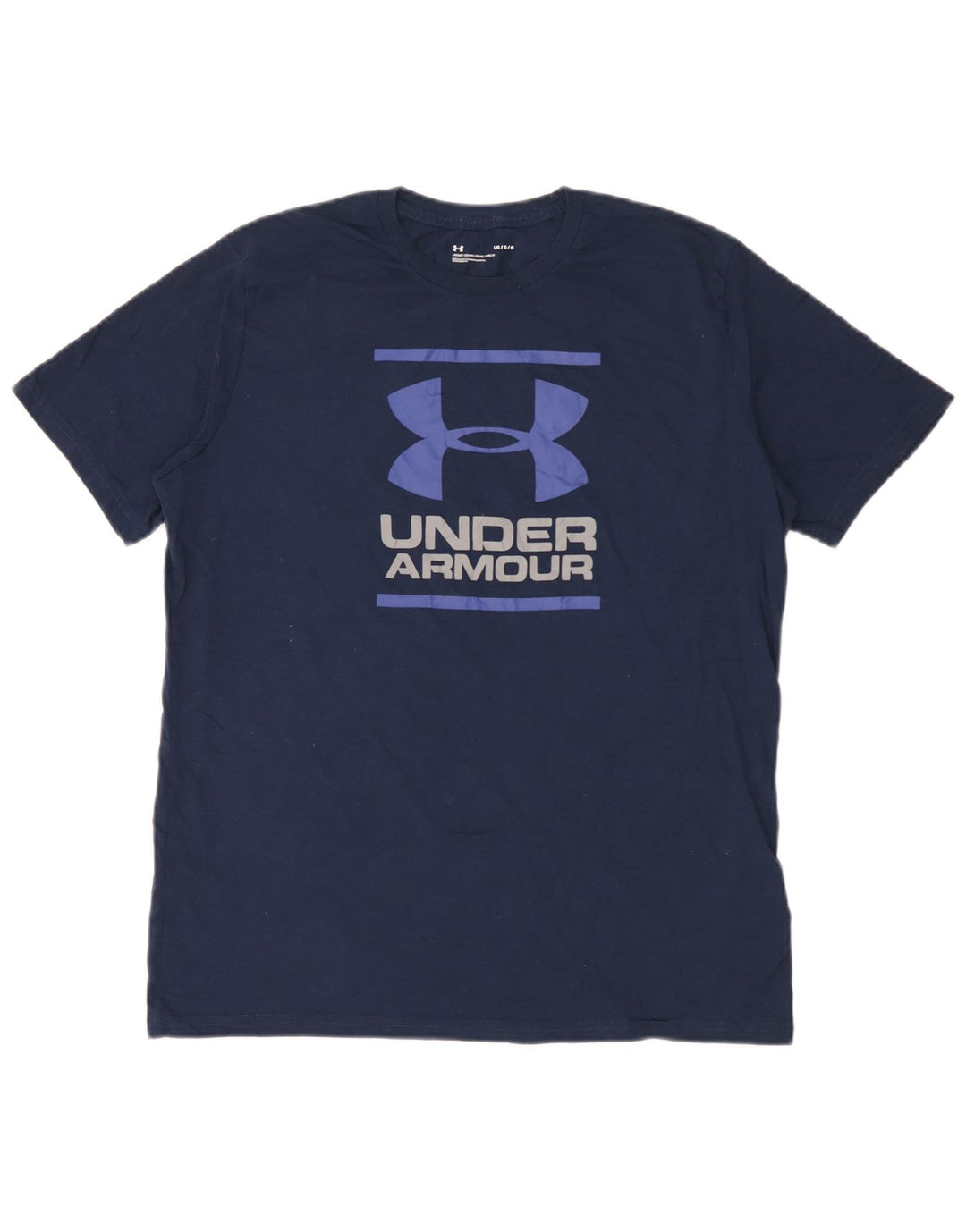 Under Armour Herren-T-Shirt mit Grafik, groß, marineblau, Baumwolle