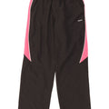 REEBOK Damen-Trainingshose, UK 14, Größe L, Schwarz, Colourblock-Polyester