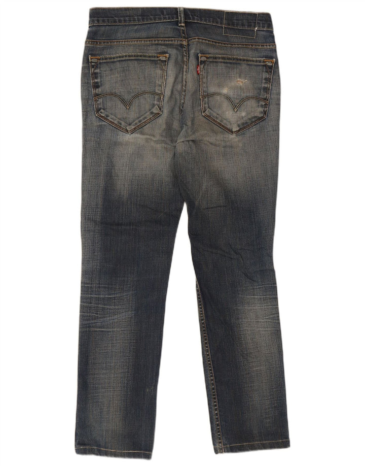 Levi's Herren 519 Slim Jeans W34 L30 Blau