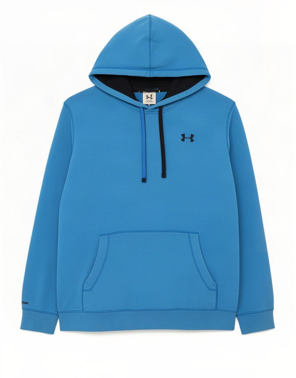 Under Armour Herren Loose Fit Hoodie Pullover XL Blau Baumwolle