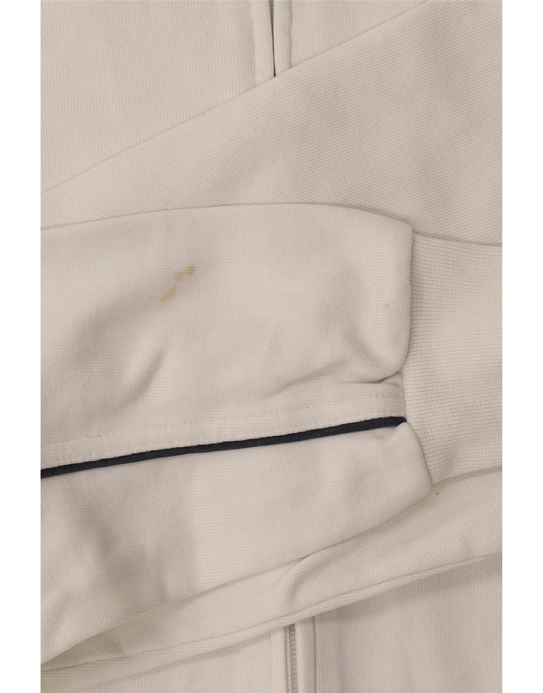 CHAMPION Easy Fit-Trainingsanzugoberteil für Damen, UK 16, Größe L, weiße Baumwolle