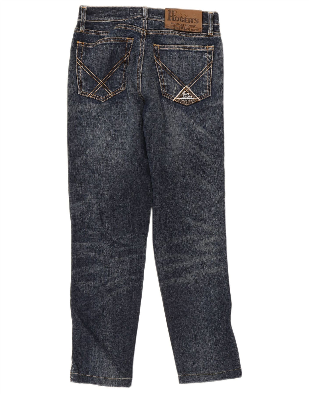 Roy Rogers Damen Slim Jeans IT 40 Small W27 L27 Blaue Baumwolle