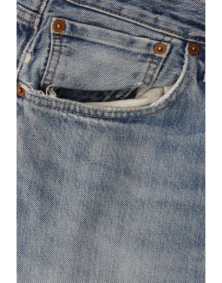 Levi's Herren Distressed Slim Jeans W34 L35 Blau