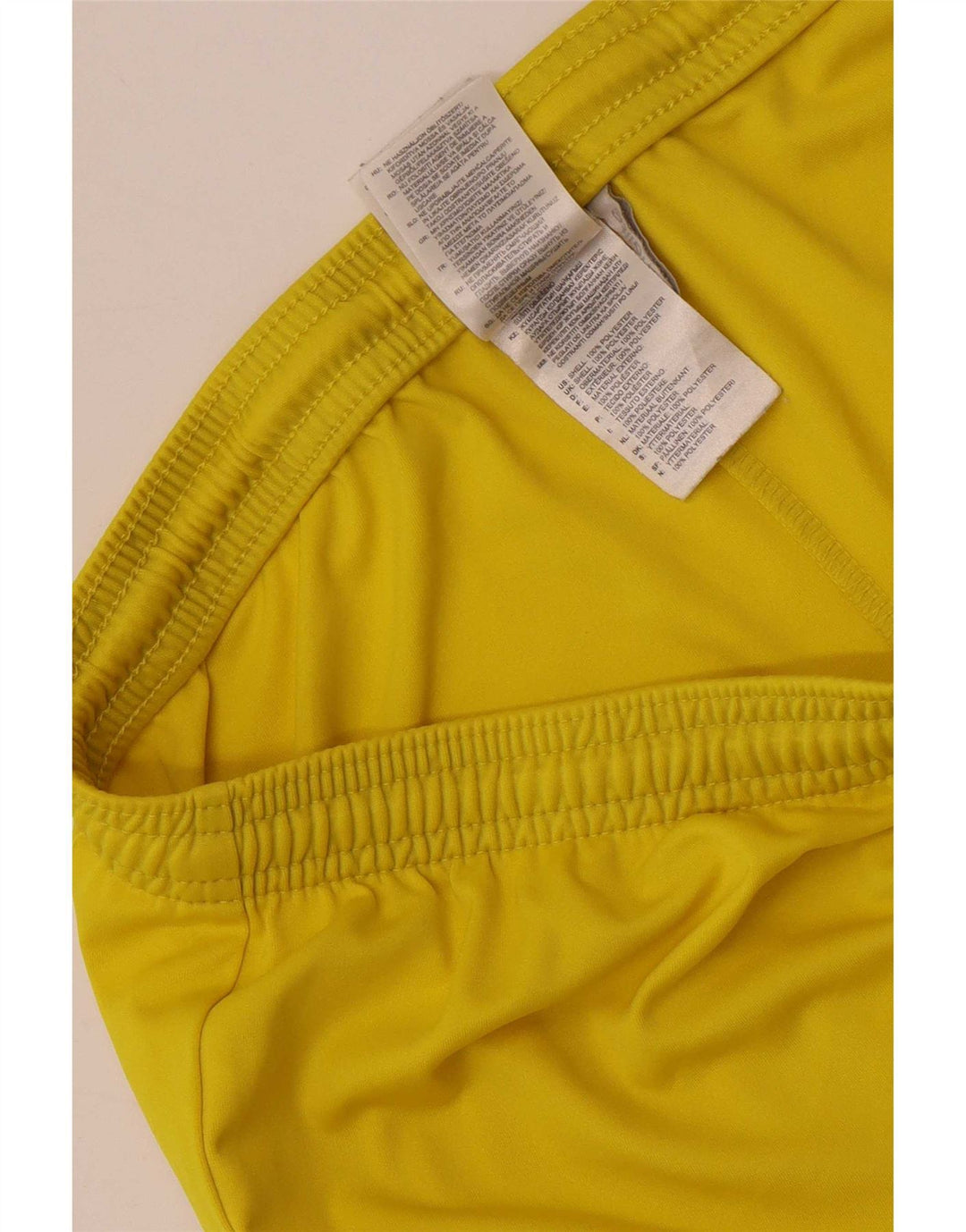 Adidas Herren Climalite Sport Shorts Großes gelbes Polyester