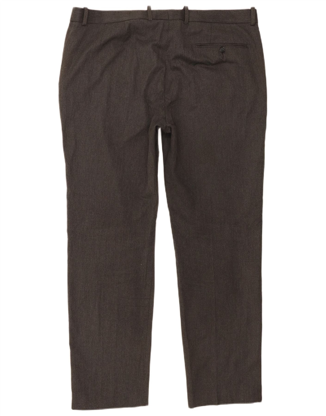 Marks & Spencer Herren Slim Fit Chinohose W38 L31 Grau Polyester