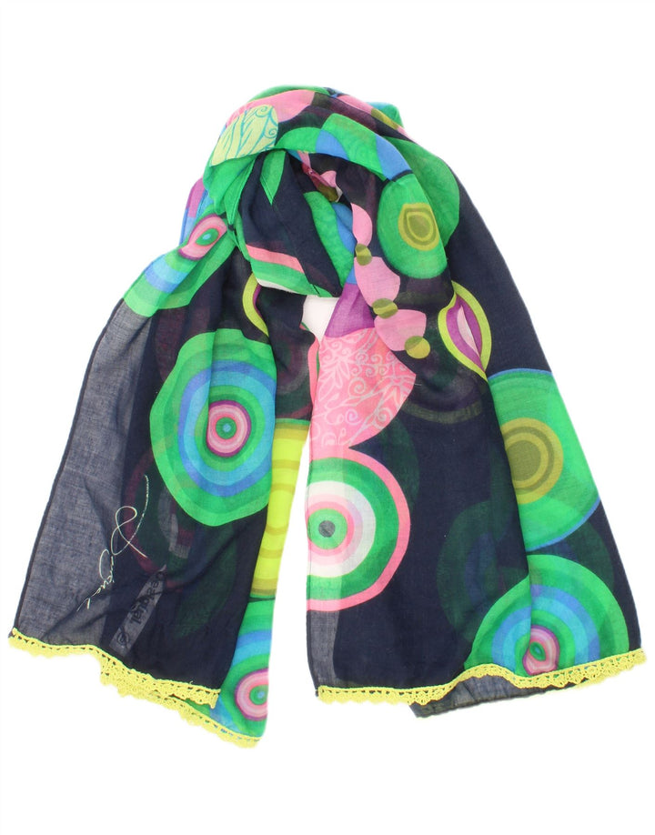 Desigual Damen-Rechteckschal, Einheitsgröße, mehrfarbig, Bohemian-Stil