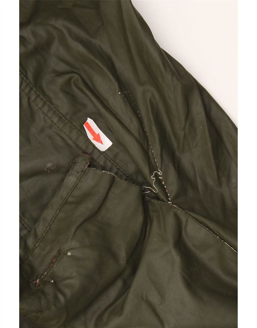 Barbour Damenjacke aus gewachster Baumwolle, UK 10, Small Khaki