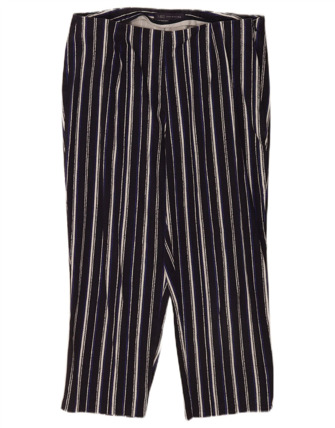 Marks & Spencer Damen Caprihose UK 12 M W30 L20 Marineblau