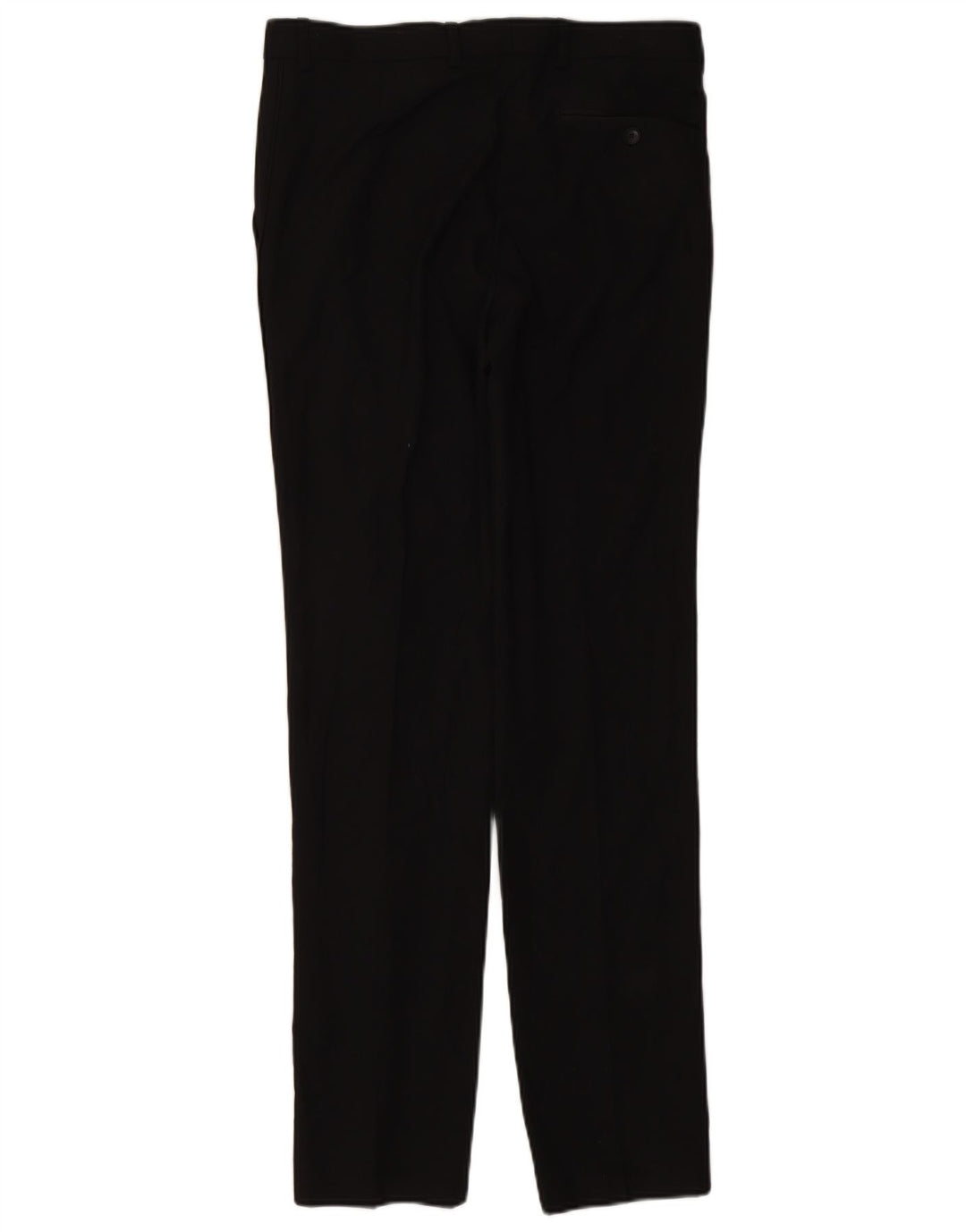 Marks & Spencer Herren Slim Fit Anzughose W32 L33 Schwarz Polyester