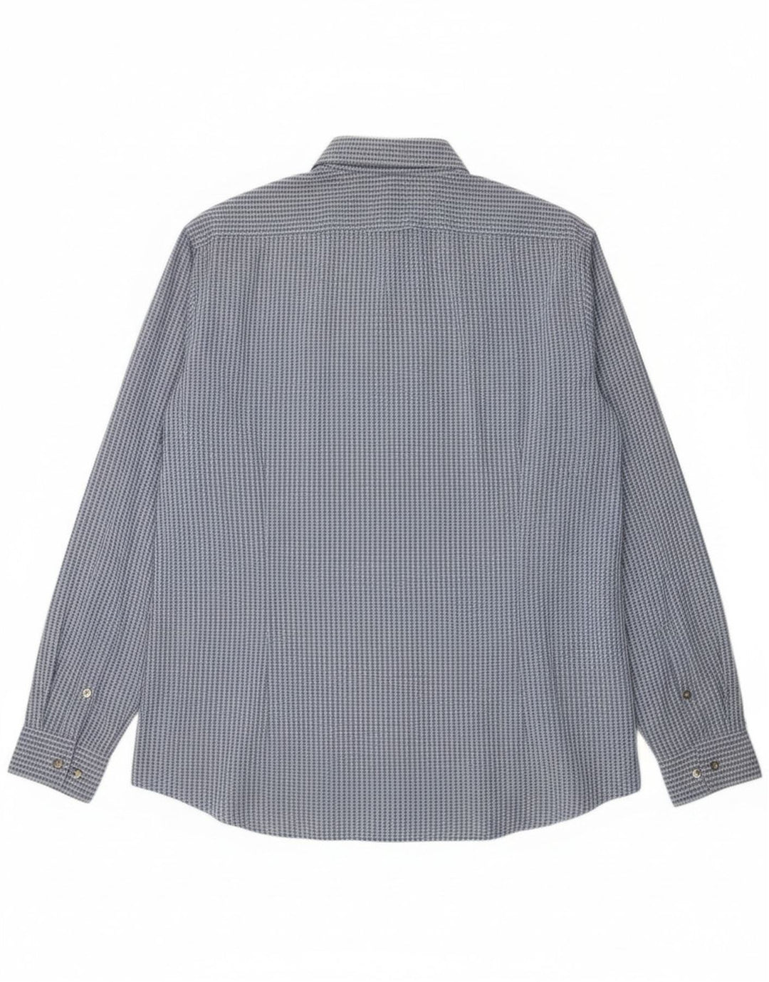 Calvin Klein Herren Slim Fit Hemd Größe 43 17 XL Blau kariert