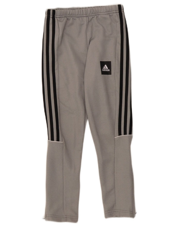 Adidas Aeroready-Trainingshose für Jungen, 7–8 Jahre, graues Polyester